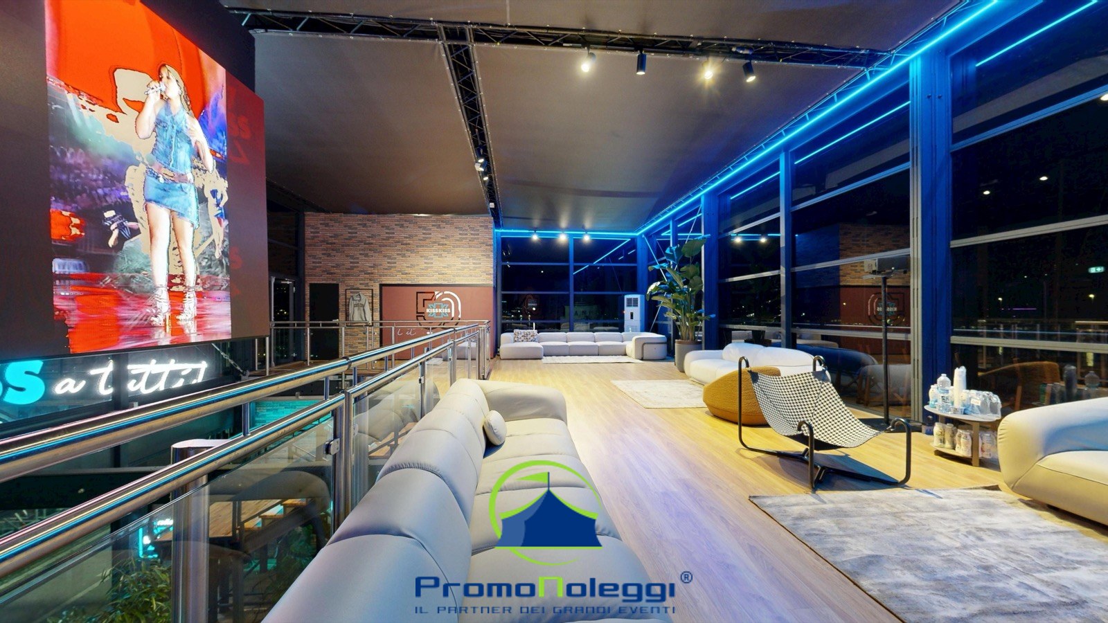 Building Ares Tent Two-Level — Promonoleggi
