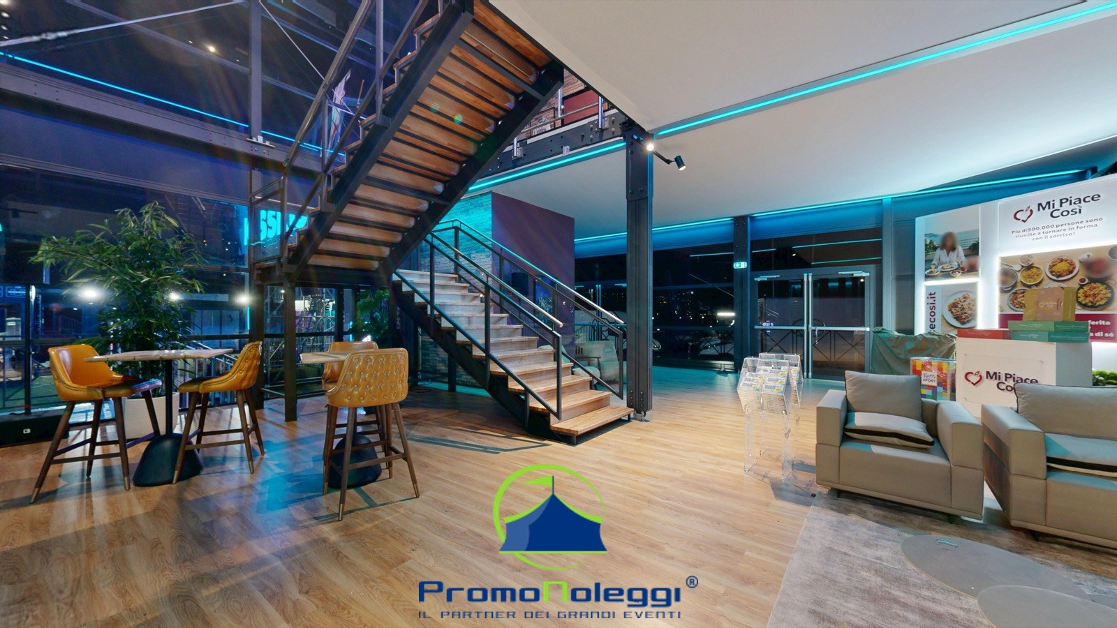 Building Ares Tent Two-Level — Promonoleggi