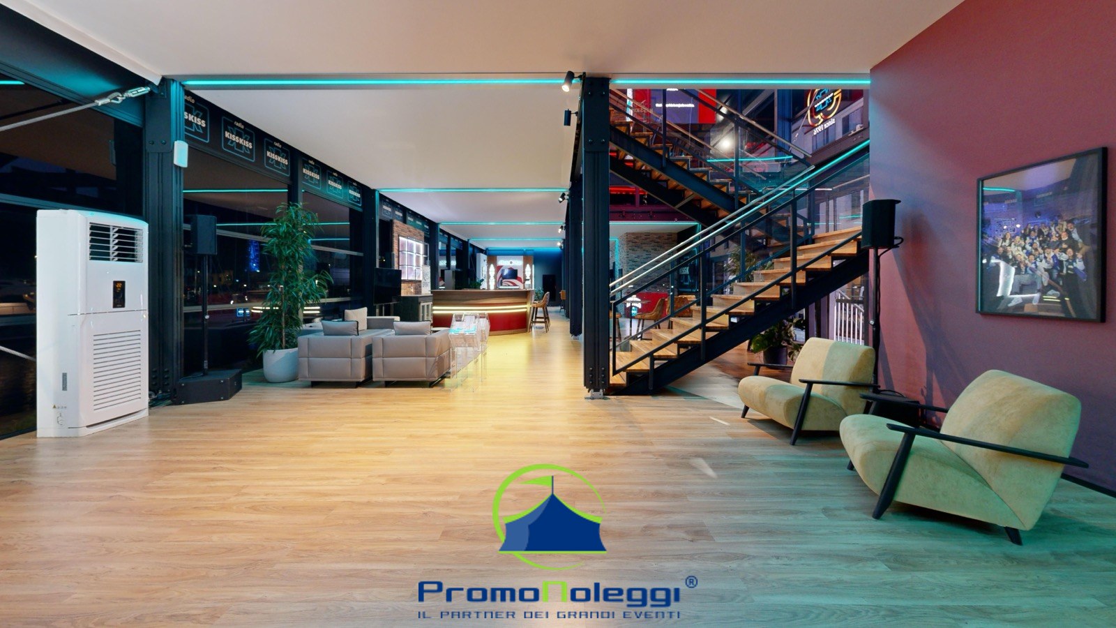 Building Ares Tent Two-Level — Promonoleggi