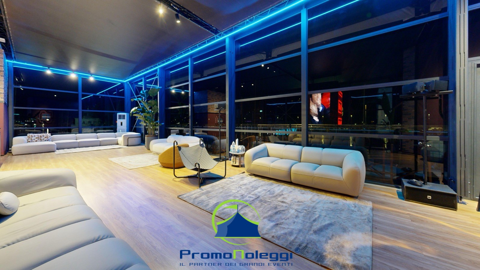 Building Ares Tent Two-Level — Promonoleggi