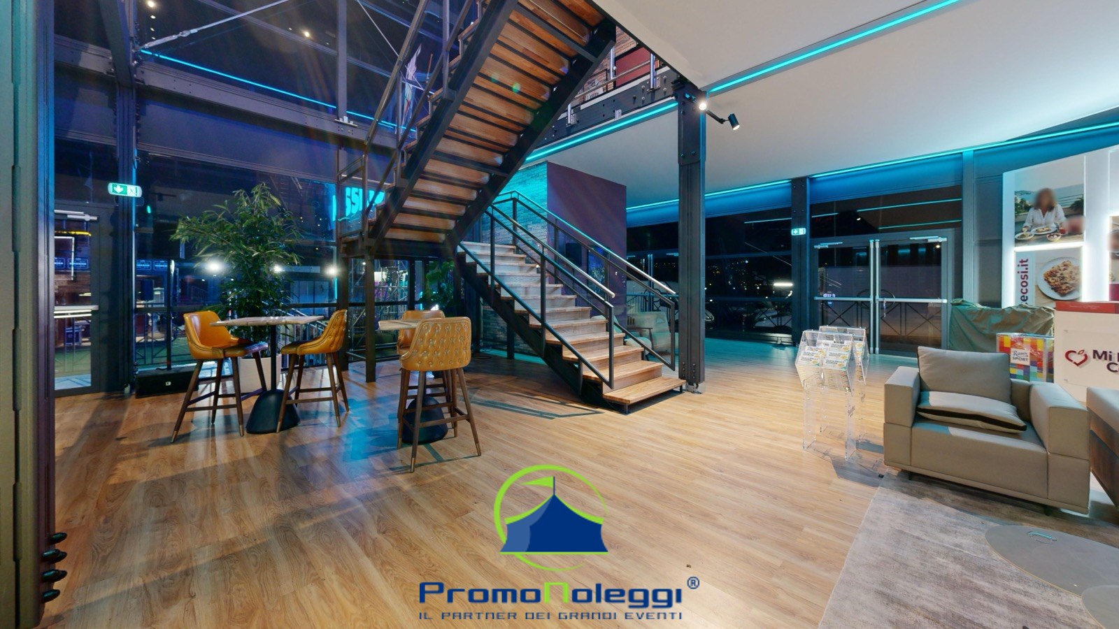 Building Ares Tent Two-Level — Promonoleggi
