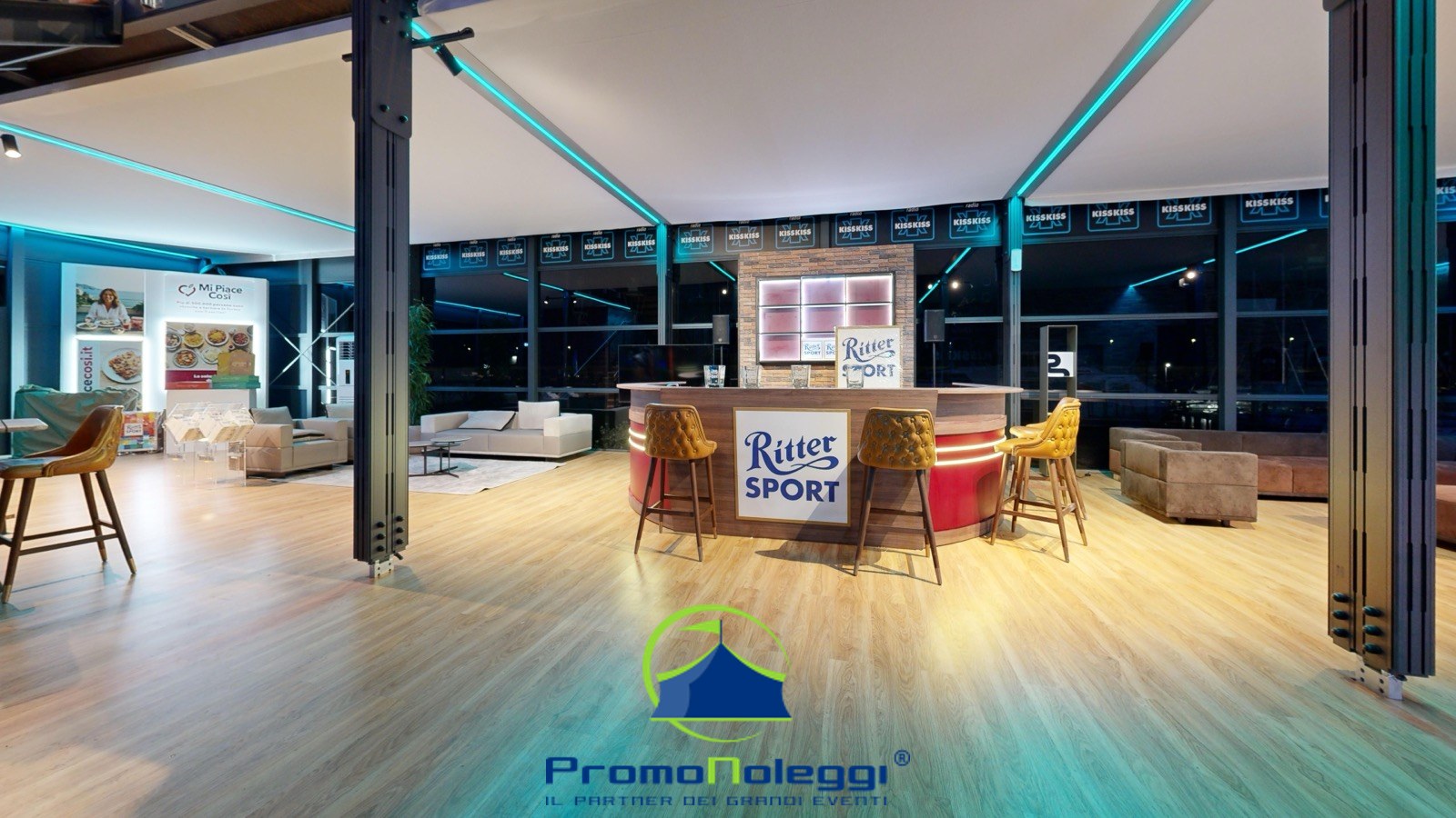 Building Ares Tent Two-Level — Promonoleggi