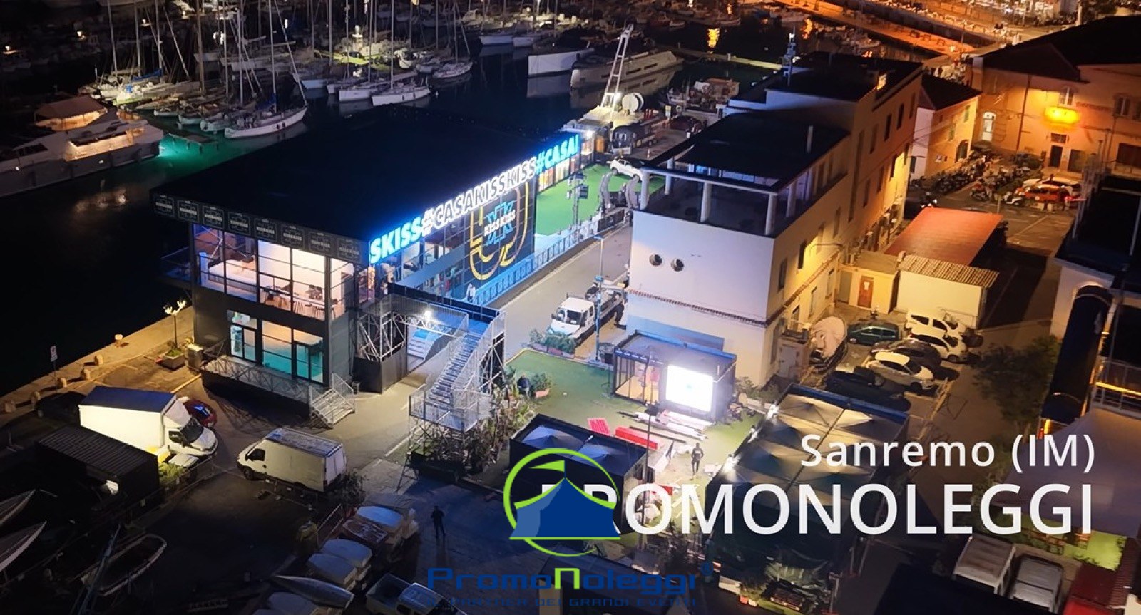 Building Ares Tent Two-Level — Promonoleggi