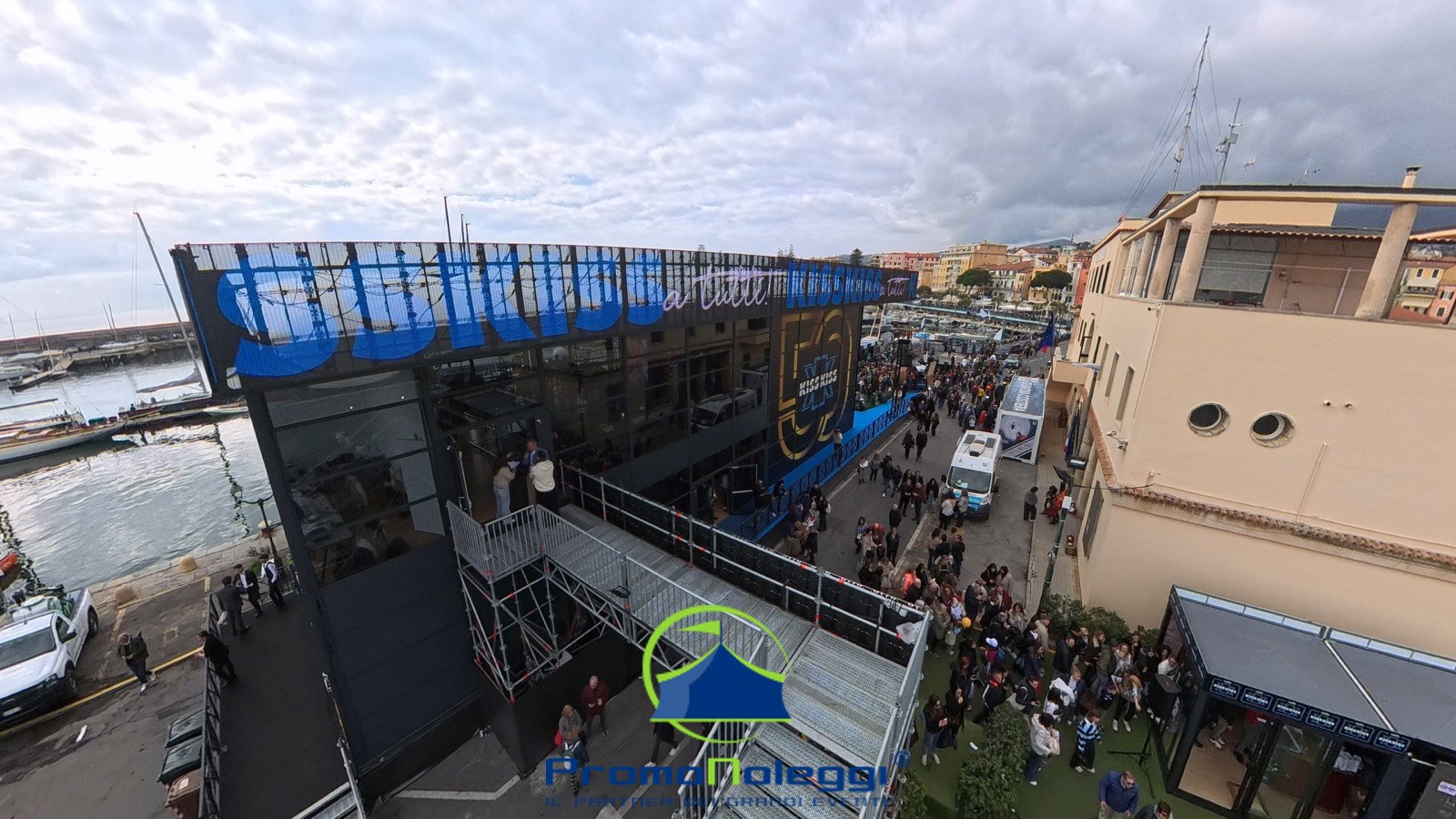 Building Ares Tent Two-Level — Promonoleggi